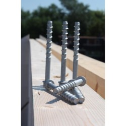 Vis béton Tapcon HFL Xtrem acier zingué tête hexagonale