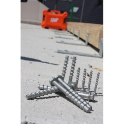 Vis béton Tapcon HFL Xtrem acier zingué tête hexagonale