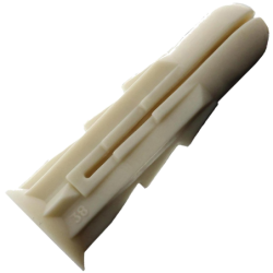 Cheville plastique universelle Arpon pour matériaux creux - grappe de 100