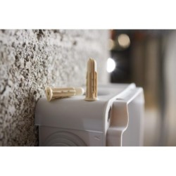Cheville plastique universelle Arpon pour matériaux creux - grappe de 100