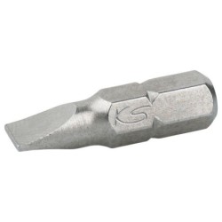 Boîte de 5 embouts de vissage fente 1/4 longueur 25 mm KS Tools