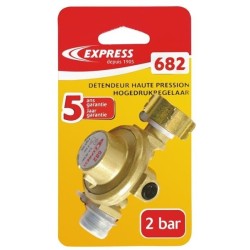 Détendeur propane express 682 fixe 2 bar sortie 3/8 gauche
