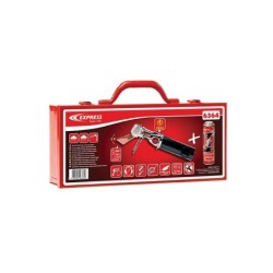 Coffret métal fer à souder de couvreur autonome Piezo avec fer, cartouches, flacon fluide et injecte