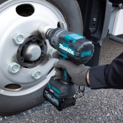 Boulonneuse à chocs XGT40V MAX TW001GM201 Makita avec 2 batteries 4Ah et chargeur