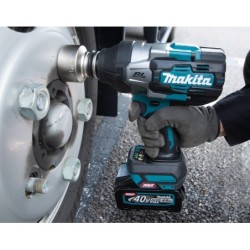 Boulonneuse à chocs XGT40V MAX TW001GM201 Makita avec 2 batteries 4Ah et chargeur