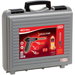 Chalumeau professionnel Vulcane Express avec lance pour brasage et 1 cartouche de gaz