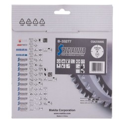 Lame de scie circulaire Specialized Makita spécial Aluminium 235 x 30 mm 80 dents