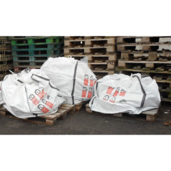 Big bag spécial amiante Baobag doublure polyéthylène 1m³ charge maxi 1000 kg