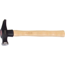Marteau à garnir Kstools avec manche en frêne diamètre tête 30 mm 400g
