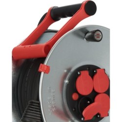 Enrouleur de câble H07RN-F 3G2.5 Silver Brennenstuhl