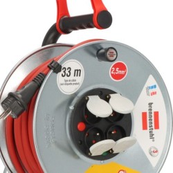 Enrouleur de câble H07RN-F 3G2.5 Silver Brennenstuhl