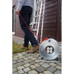 Enrouleur de câble H07RN-F 3G2.5 Silver Brennenstuhl