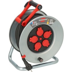 Enrouleur de câble H07RN-F 3G2.5 Silver Brennenstuhl