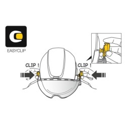 Visière de protection Vizen Petzl pour casques Vertex et Strato