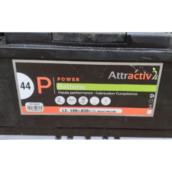 Batterie liquide 12 V 100 Ah 820 A