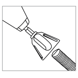 Outil de chanfrein externe diamètre 6 - 25 mm