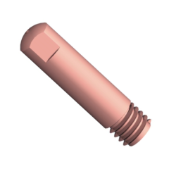 Tube contact CU vis M6 pour torche Binzel MB14 et MB15 1mm blister de 10