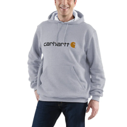 Sweat à capuche Signature Logo Hooded heather grey