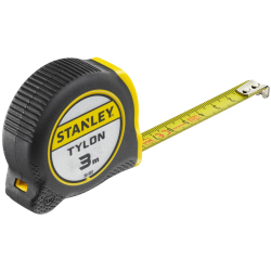 Mesure mètre à ruban Stanley Tylon classe 2 bi-matière