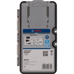 Coffret 5 douilles Pro Impact Bosch courtes de 39 mm avec adaptateurs
