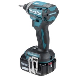 Visseuse à choc 18V Li-ion 5Ah 175Nm Makita avec 2 batteries et 1 chargeur en coffret