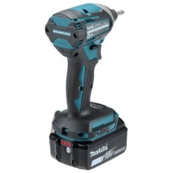 Visseuse à choc 18V Li-ion 5Ah 175Nm Makita avec 2 batteries et 1 chargeur en coffret