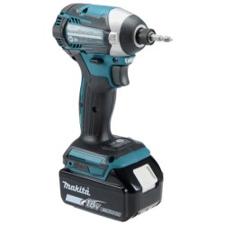 Visseuse à choc 18V Li-ion 5Ah 175Nm Makita avec 2 batteries et 1 chargeur en coffret