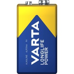 Pile Varta High Energy 6LR61 9V Alcaline (pile carrée)