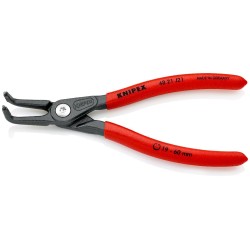 Pince de précision pointes coudées circlips intérieurs