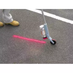 Canne de marquage au sol pour traceur de chantier