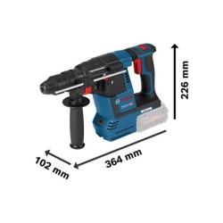 Marteau perforateur sans fil SDS plus GBH 18V-26 F solo L-BOXX