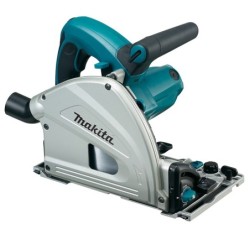 Scie plongeante Makita SP6000J Ø 165 mm 1300W coffret Mak-Pac + Rail 1400