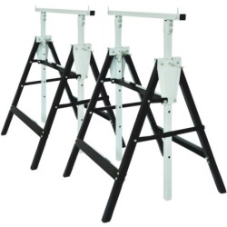 Tréteau multifonctions extensible pliant et réglable - Charge utile 150 kg - Acier
