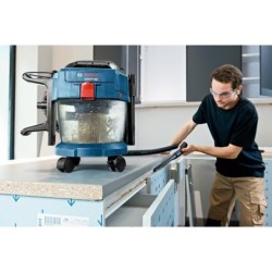 Aspirateur sans fil Bosch GAS 18V-10L avec accessoires en carton sans batterie ni chargeur