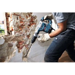 Marteau-piqueur filaire SDS Max GSH 5 CE Bosch 1150W 8.3J en coffret avec accessoires