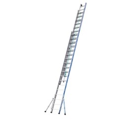 Échelle coulisse à corde 3 plans Platinium 300 Tubesca