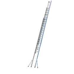 Échelle coulisse à corde 3 plans Platinium 300 Tubesca