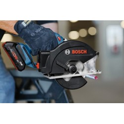 Scie circulaire sans fil Bosch GKM 18V-50 (sans batterie ni chargeur)