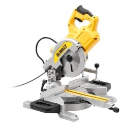 Scie à onglets radiale DWS777-QS Dewalt 1800W diamètre 216mm avec sytème XPS