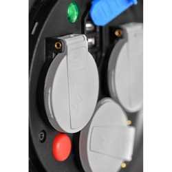 Enrouleur de câble compact X-GUM avec 3 prises à clapets et 2 ports USB 10m