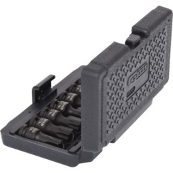 Coffret de 8 douilles à choc courtes Torx 1/2 KStools T30 à T80