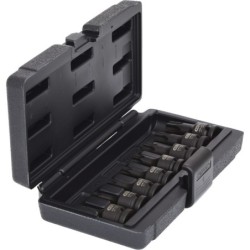 Coffret de 8 douilles à choc courtes Torx 1/2 KStools T30 à T80
