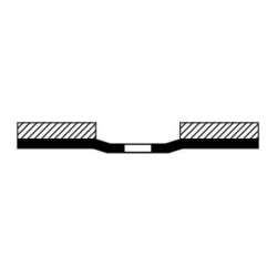 Disque de nettoyage SVS HD Ceramicon pour meuleuse d'angle tissu nylon