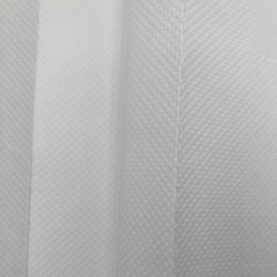 Bobine blanche ouate gauffré 2 plis T.1000 lot de 2