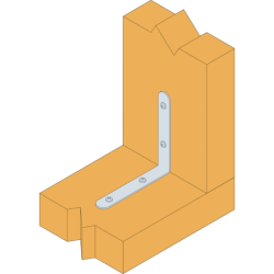 Équerre de chaise Simpson EC épaisseur 2 mm
