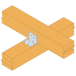 Équerre simple ES pour assemblages sur bois