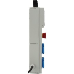 Coffret de chantier Brennenstuhl mono 4 prises 2P+T 16A/250V avec arrêt d'urgence