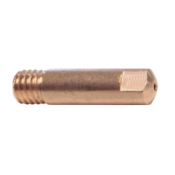 Tube contact diamètre 1 (adaptable 0.9 No Gaz) M6 pour torche 150 A lot de 10