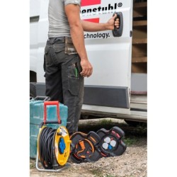 Enrouleur électrique Brennenstuhl Standard Pro 4 prises H07RN-F 3G2,5 IP44