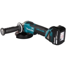 Meuleuse diamètre 125 mm LXT 18V Makita DGA508RTJ avec 2 batteries 5Ah et chargeur